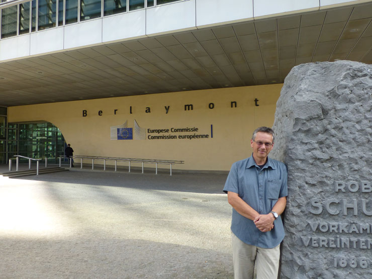 Was erwartet mich im Berlaymont Gebäude?