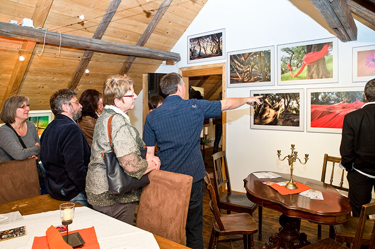 Führung durch die Ausstellung